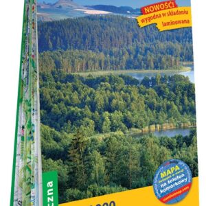 Suwalszczyzna laminowana mapa turystyczna 1:85 000