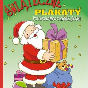 Świąteczne plakaty do kolorowania - zielona