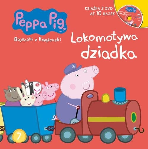 Świnka Peppa Bajeczki z książeczki 7 Lokomotywa dziadka