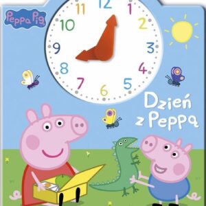 Świnka Peppa Książka z zegarem Dzień z Peppą