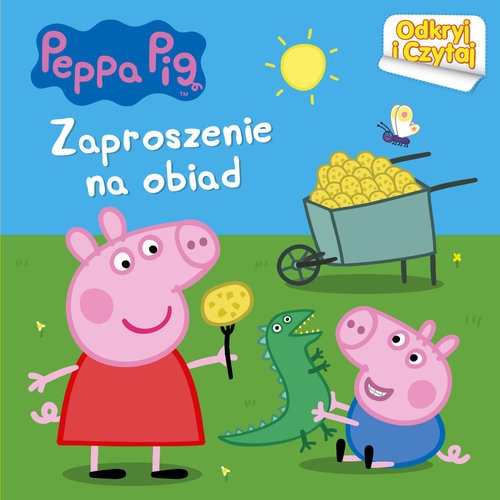 Świnka Peppa Odkryj i czytaj nr 1 Zaproszenie na obiad