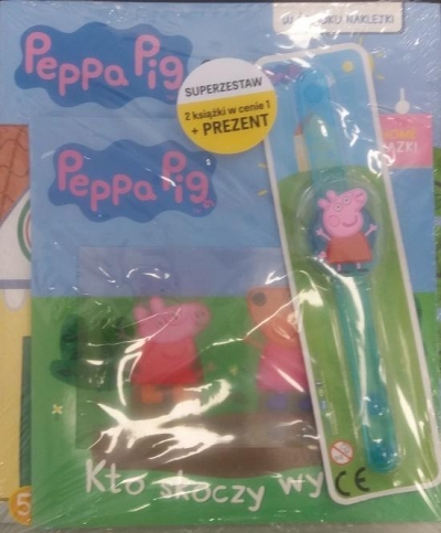 Świnka Peppa. Superzestaw 20 2 książki + prezent