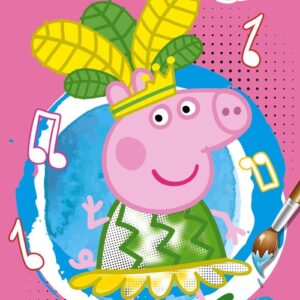 Świnka Peppa Wodą malowane Kolorowe stroje