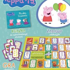 Świnka Peppa. Wypychanki. Potrafię liczyć