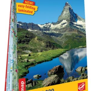 Szwajcaria (Switzerland) laminowana mapa samochodowo-turystyczna 1:350 000