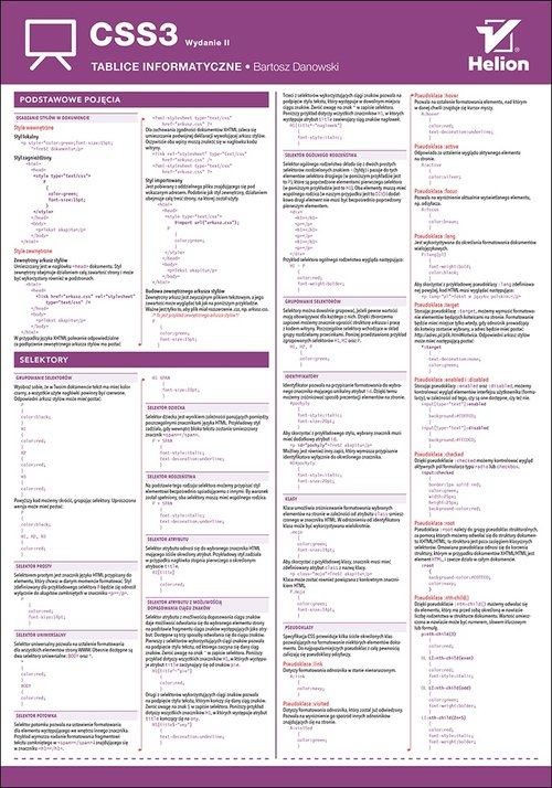 Tablice informatyczne CSS3 Wydanie II