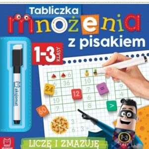 Tabliczka mnożenia z pisakiem Klasy 1-3. Liczę i zmazuję
