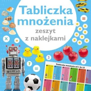 Tabliczka mnożenia Zeszyt z naklejkami