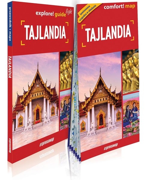 Tajlandia light przewodnik + mapa. explore guide! light