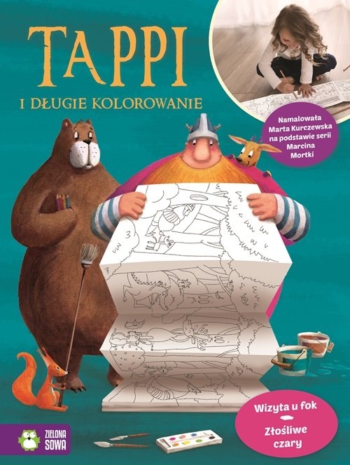Tappi i długie kolorowanie. Wizyta u fok, Złośliwe czary.