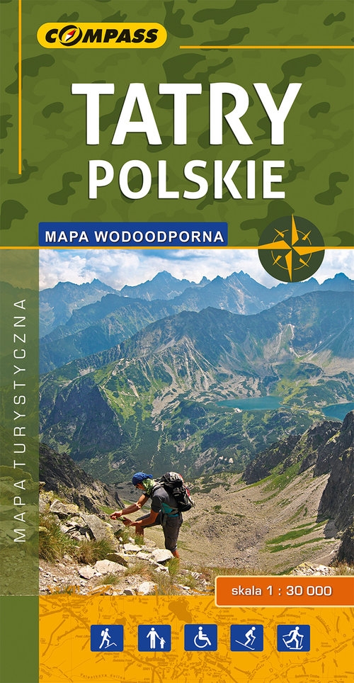 Tatry Polskie mapa ultraodporna