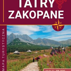 Tatry Zakopane. kieszonkowa mapa foliowana