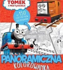 Tomek i przyjaciele. Panoramiczna kolorowanka