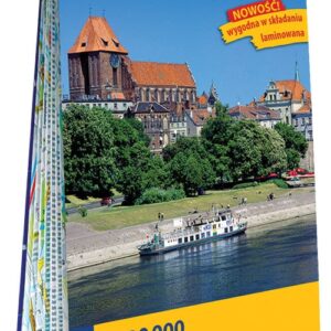 Toruń laminowany plan miasta 1:20 000