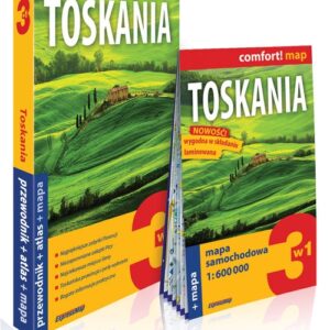 Toskania 3w1 przewodnik + atlas + mapa. explore! guide