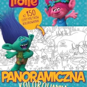 Trolle. Panoramiczna kolorowanka