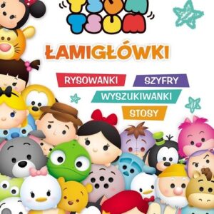 Tsum Tsum Łamigłówki rysowanki szyfry wyszukiwanki stosy