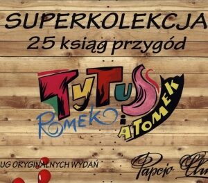 Tytus, Romek i ATomek kolekcja 25 ksiąg przygód