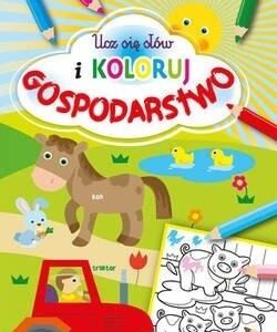 Ucz się słów i koloruj. Gospodarstwo