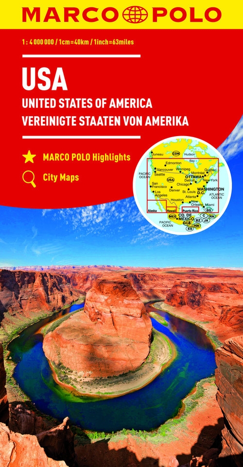 USA 1:4 000 000