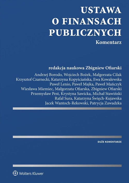 Ustawa o finansach publicznych Komentarz