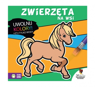Uwolnij kolory. Zwierzęta na wsi