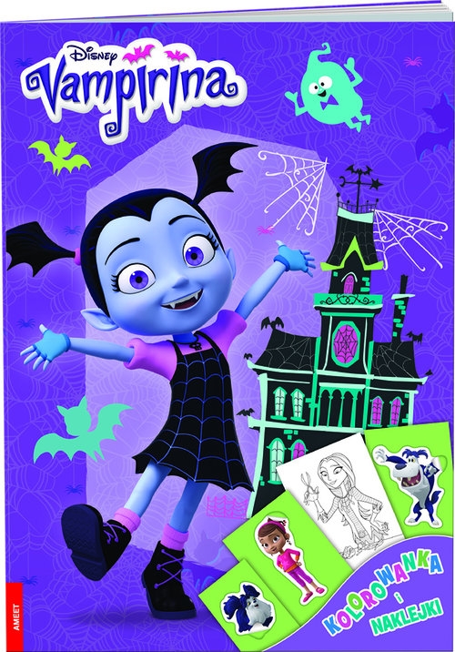 Vampirina Kolorowanka i naklejki. DPN-33