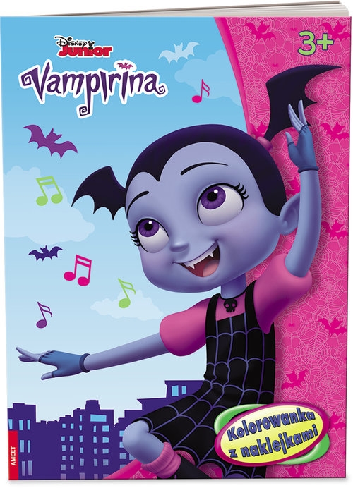 Vampirina Kolorowanka z naklejkami. NA-67