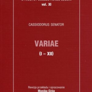Variae Księgi I-XII. Synody i kolekcje praw, tom XI