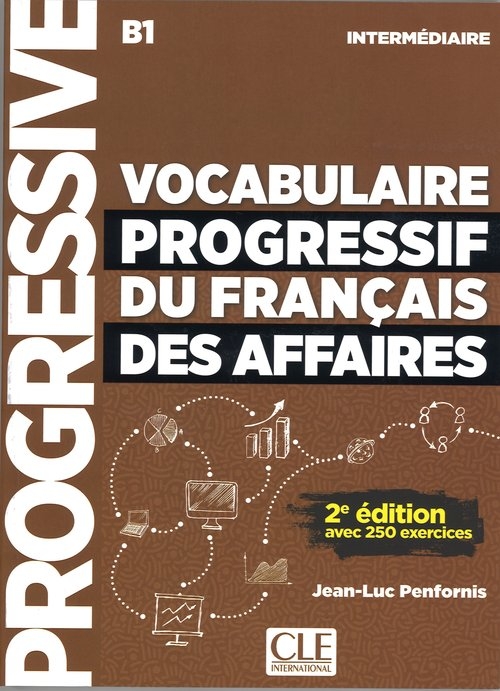 Vocabulaire progressif des affaires intermediaire B1 książka + CD audio