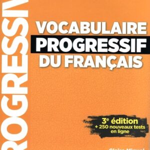 Vocabulaire progressif du Francais niveau debut A1 + CD 3ed