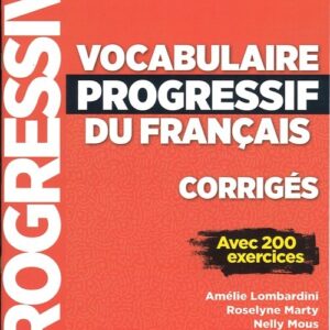 Vocabulaire progressif du Francais niveau debutant complet A1.1 klucz