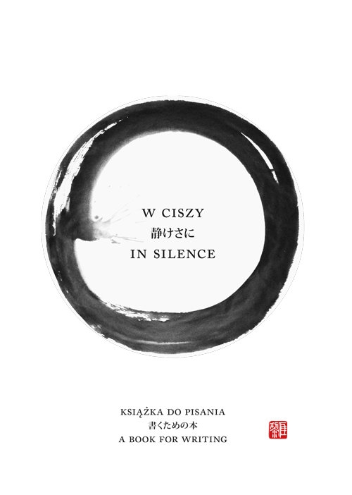 W ciszy. In silence.. Książka do pisania