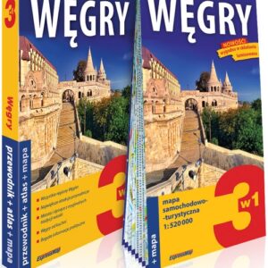 Węgry explore! guide. 3w1: przewodnik + atlas + mapa