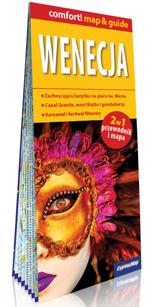Wenecja laminowany map&guide XL 2w1 przewodnik i mapa