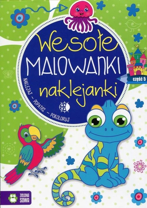 Wesołe malowanki naklejanki 5