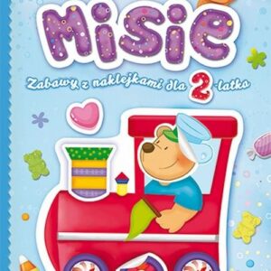 Wesołe misie Zabawy z naklejkami dla 2-latka