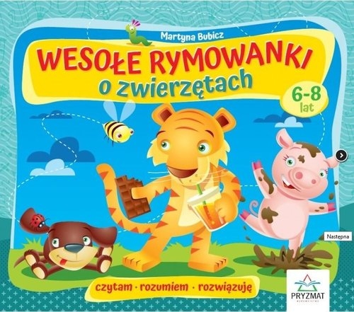 Wesołe rymowanki o zwierzętach 6-8 lat