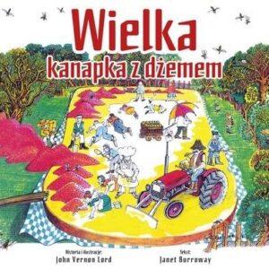 Wielka kanapka z dżemem