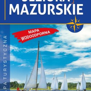 Wielkie Jeziora Mazurskie 1:50 000 mapa laminowana
