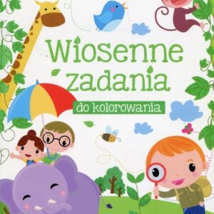Wiosenne zadania do kolorowania