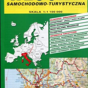 Włochy mapa samochodowo-turystyczna