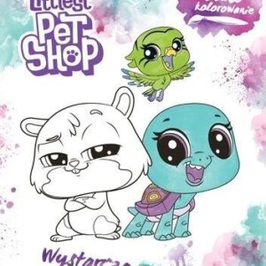 Wodne kolorowanie. Littlest Pet Shop