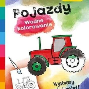 Wodne kolorowanie. Pojazdy