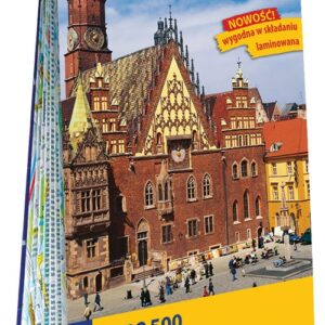 Wrocław laminowany plan miasta 1:22 500