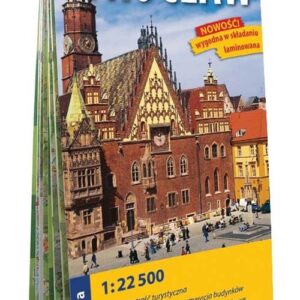 Wrocław Plan miasta 1:22 500  laminowany