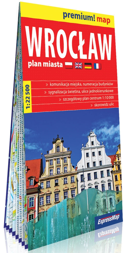Wrocław plan miasta 1:22 500