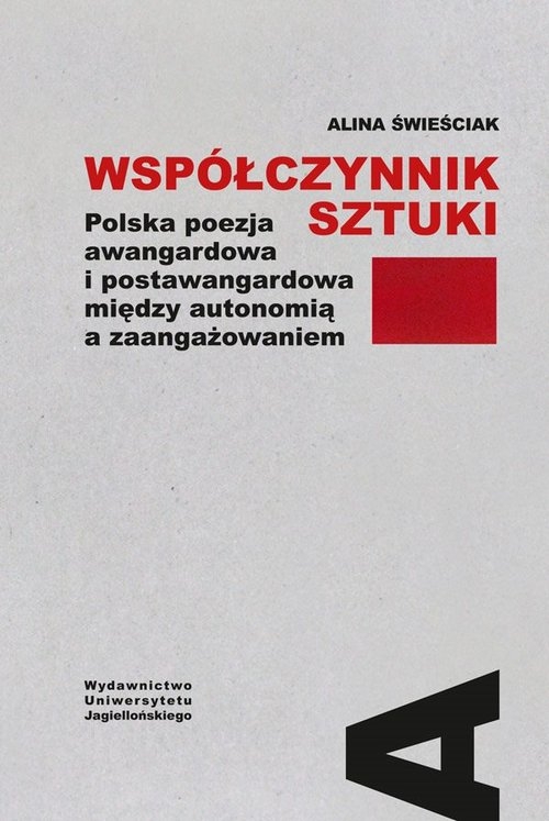 Współczynnik sztuki. Polska poezja awangardowa i postawangardowa między autonomią a zaangażowaniem