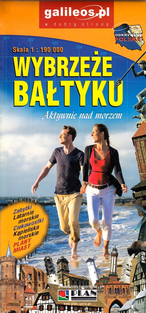 Wybrzeże Bałtyku 1:190 000