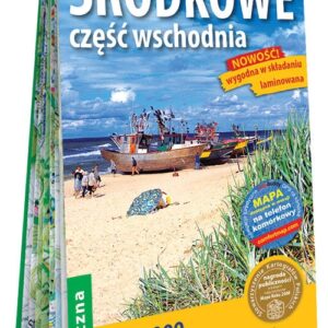 Wybrzeże Środkowe część wschodnia; laminowana mapa turystyczna 1:50 000
